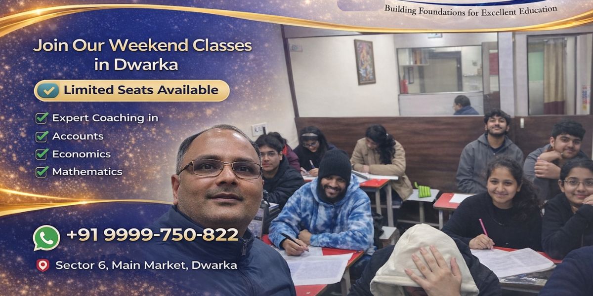 Commerce Vidyapeeth Classes in Dwarka Delhi