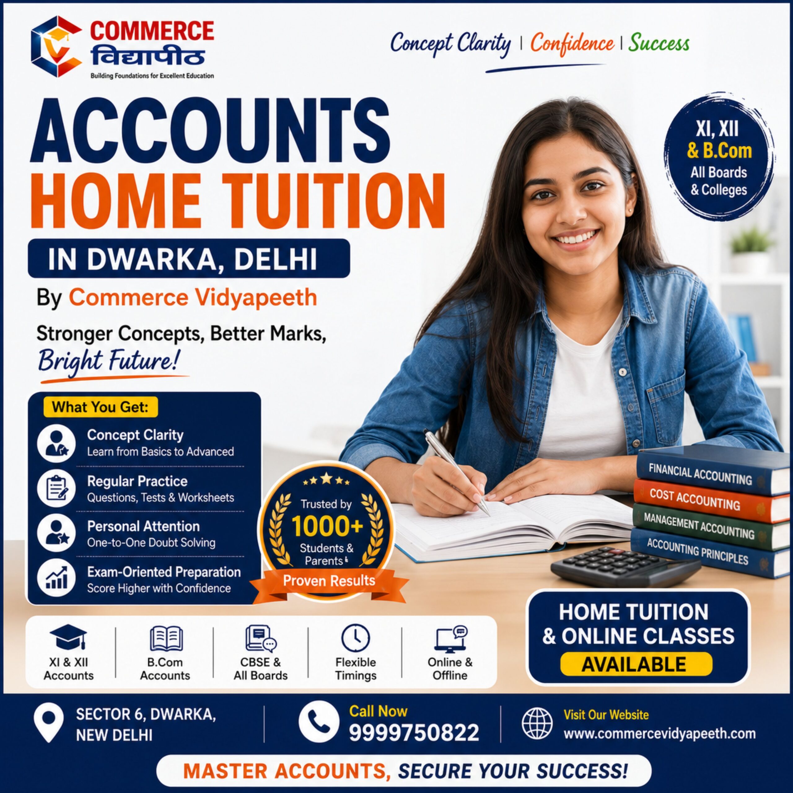 Accounts Home Tuition in Dwarka Delhi